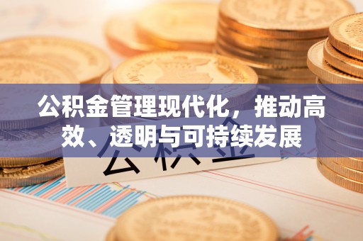 万里公积金管理现代化，推动高效、透明与可持续发展