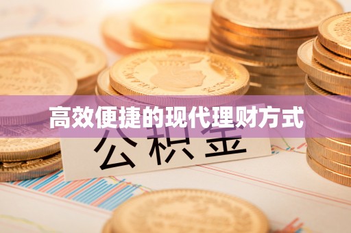 万里高效便捷的现代理财方式