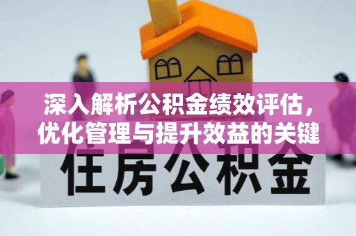 万里深入解析公积金绩效评估，优化管理与提升效益的关键路径