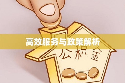 万里高效服务与政策解析