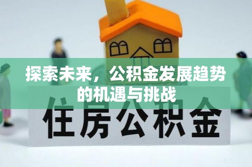 万里探索未来，公积金发展趋势的机遇与挑战