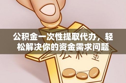万里公积金一次性提取代办，轻松解决你的资金需求问题