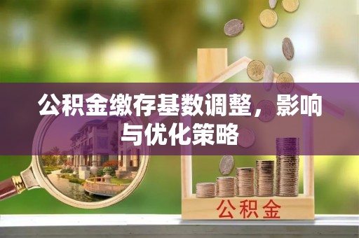 万里公积金缴存基数调整，影响与优化策略